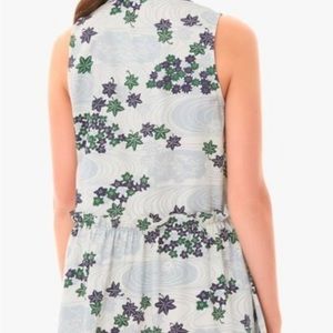 Tuckernuck Provence Breeze Sleeveless Royal Shirt Dress
